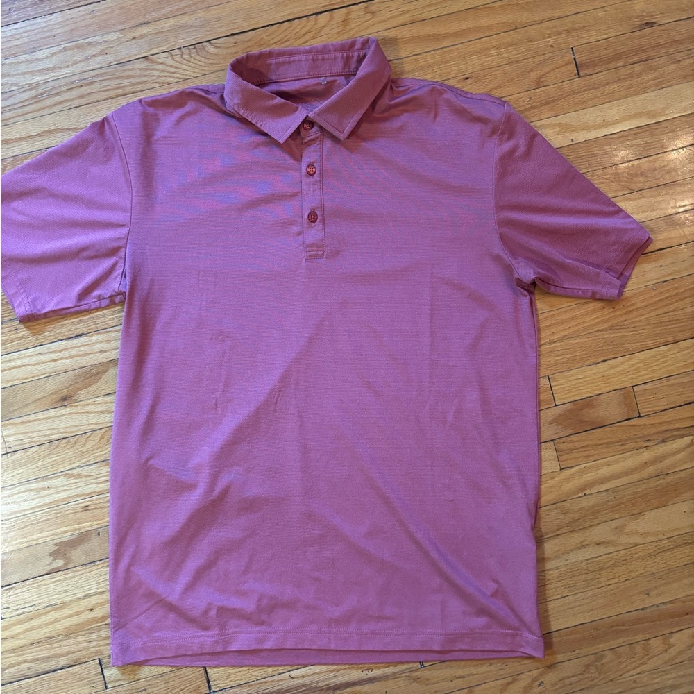 Swannies Red Golf Polo - Men’s Medium